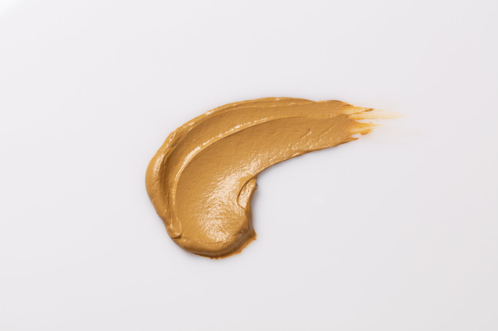 Turmeric clay mask smudge