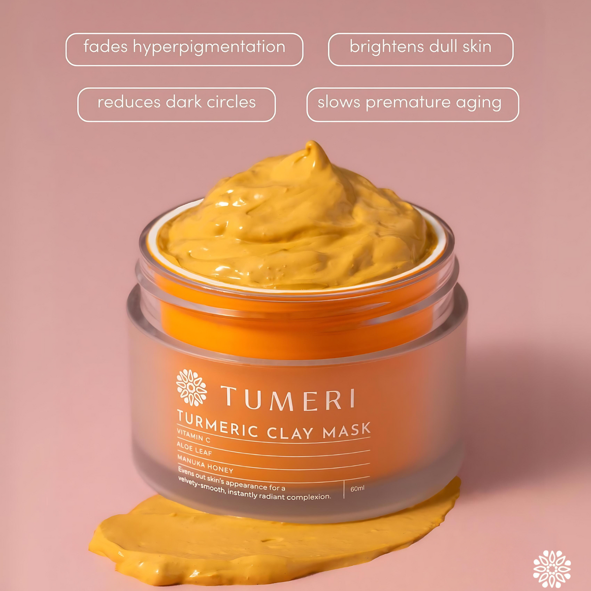 Turmeric + Vitamin C Clay Mask